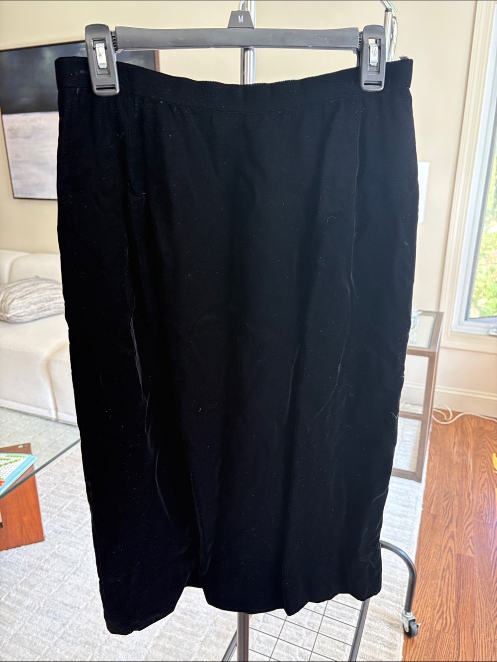 Oscar de la Renta Black Pencil Skirt